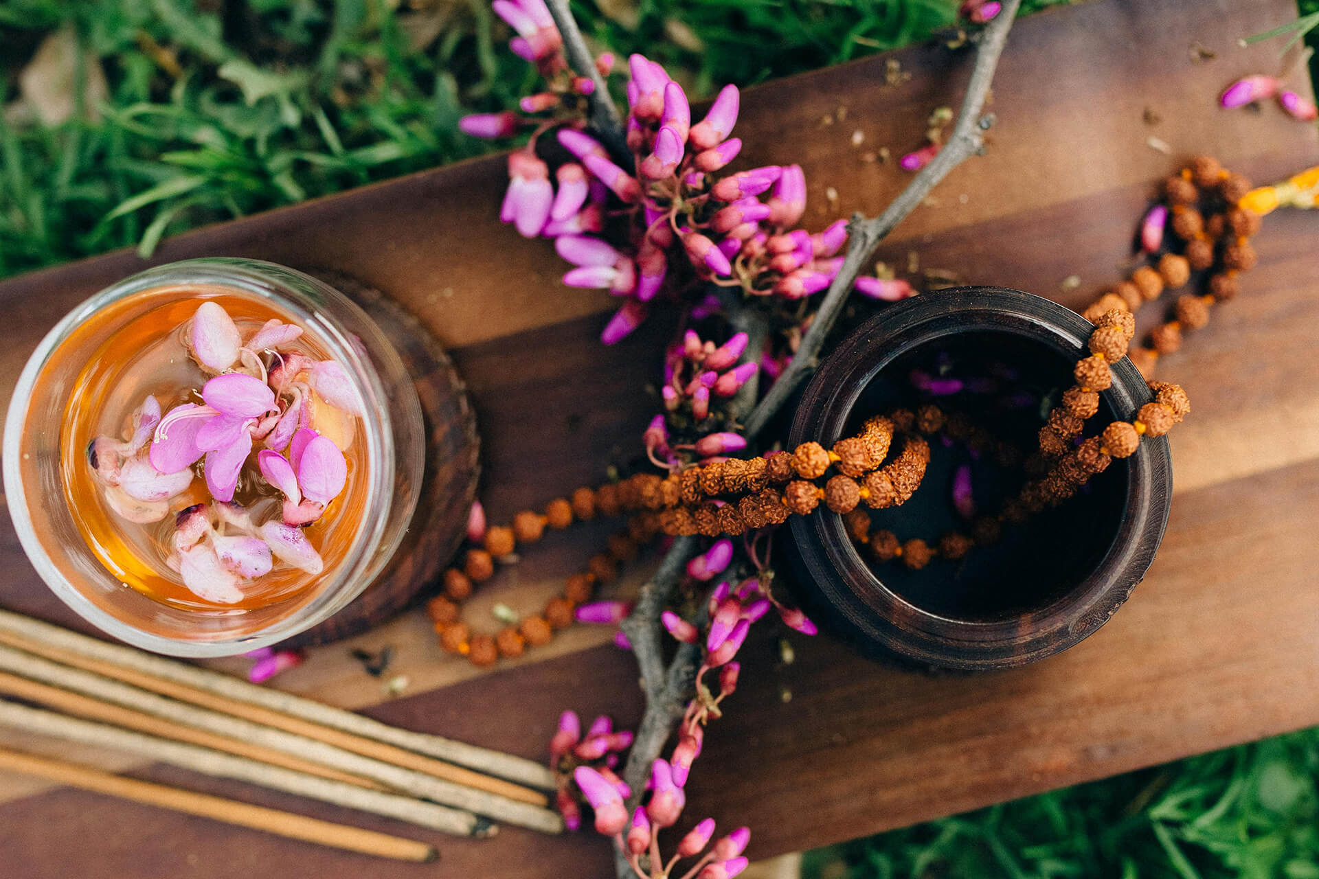 Sacred tea ceremony